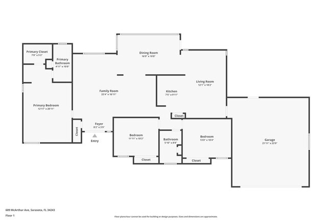 609 McArthur Ave in Sarasota, FL - Building Photo - Building Photo