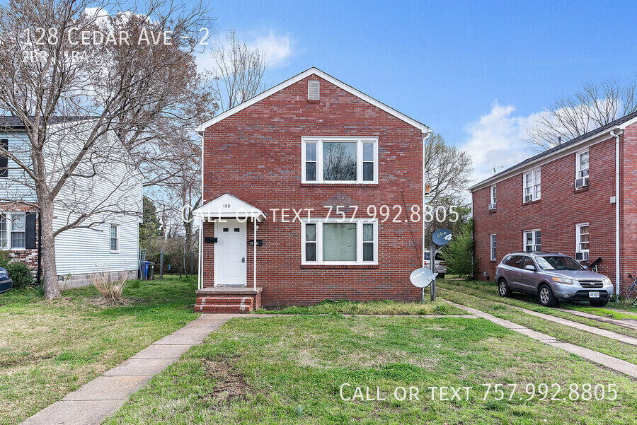 128 Cedar Ave-Unit -2 in Newport News, VA - Foto de edificio