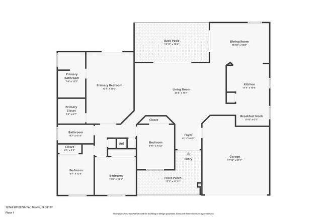 12743 SW 207th Terrace in Miami, FL - Building Photo - Building Photo