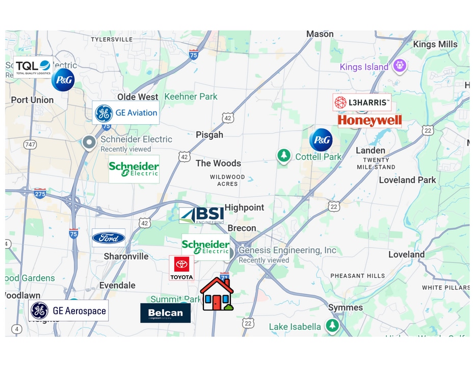 5720 Old Pfeiffer Ln in Blue Ash, OH - Building Photo