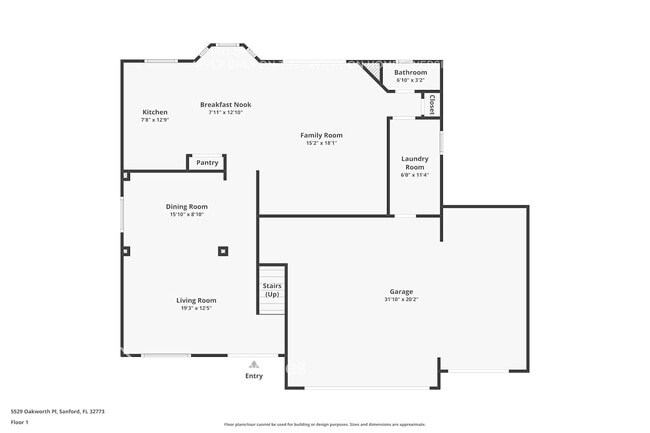 5529 Oakworth Pl in Sanford, FL - Foto de edificio - Building Photo