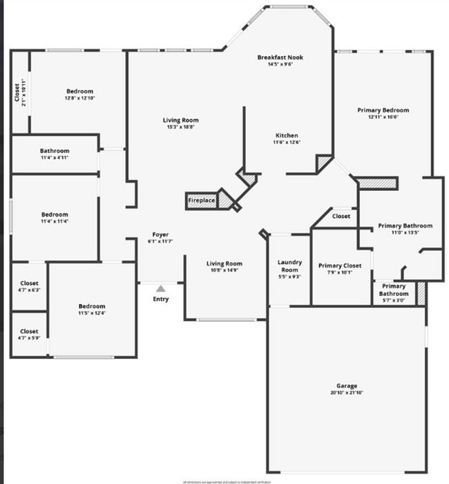 11115 Lakewood Ct in Bakersfield, CA - Foto de edificio - Building Photo