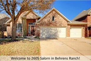 2605 Salorn Way in Round Rock, TX - Building Photo