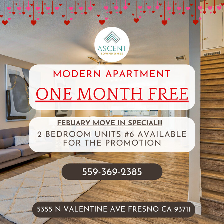 Ascent Townhome Apartments in Fresno, CA - Building Photo