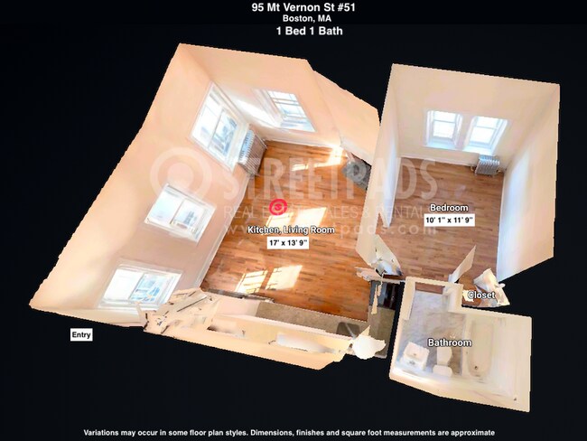 property at 95 Mt Vernon St