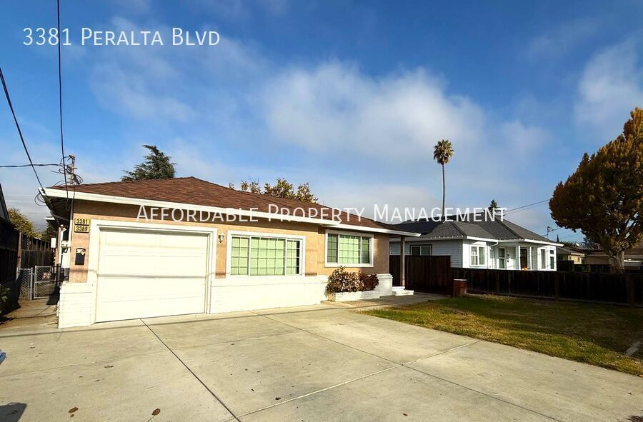 3381 Peralta Blvd in Fremont, CA - Building Photo