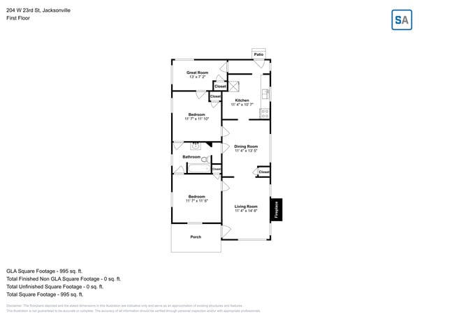 property at 204 W 23rd St