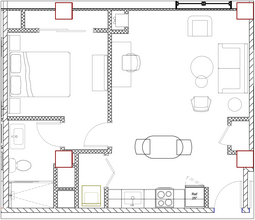 Thirteen15 in New Orleans, LA - Foto de edificio - Floor Plan