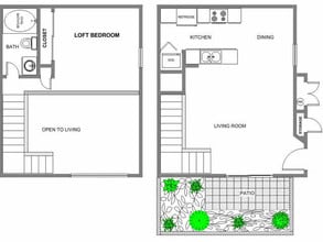 Villa Mondavi in Bakersfield, CA - Foto de edificio - Floor Plan