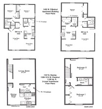 West Chestnut Apartments in Chillicothe, IL - Building Photo - Floor Plan