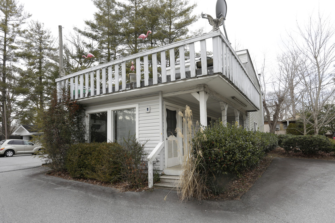 Rest a While Rental Village in Hendersonville, NC - Building Photo