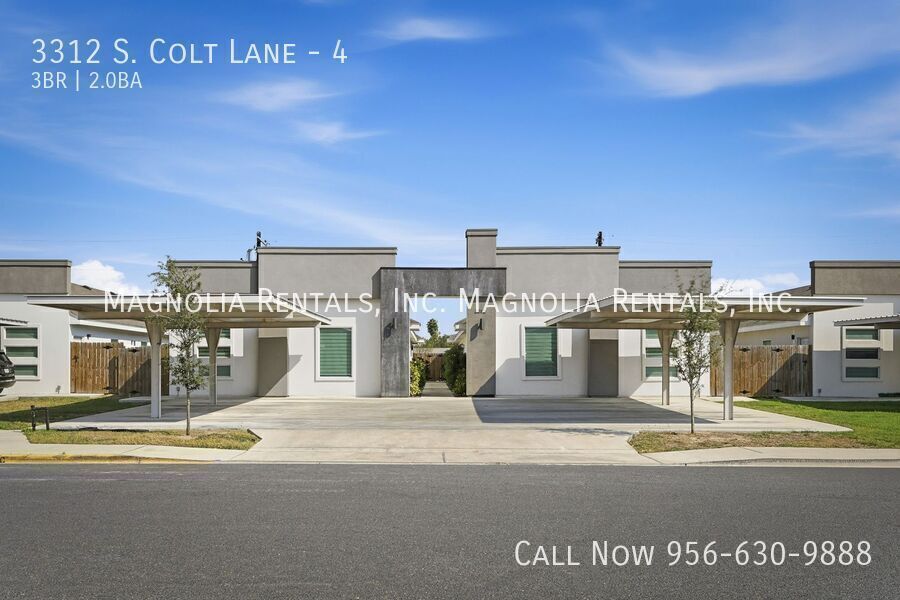 3312 S Colt Ln, Unit 4 in Edinburg, TX - Foto de edificio