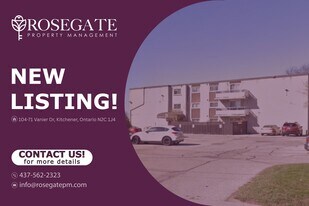 71 Vanier Dr in Kitchener, ON - Building Photo