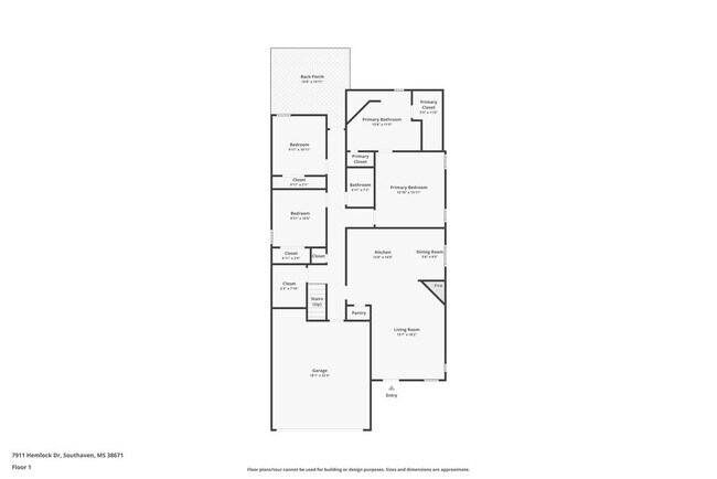 7911 Hemlock Dr in Southaven, MS - Building Photo - Building Photo