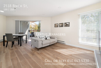 2518 Birch St in Palo Alto, CA - Foto de edificio - Building Photo