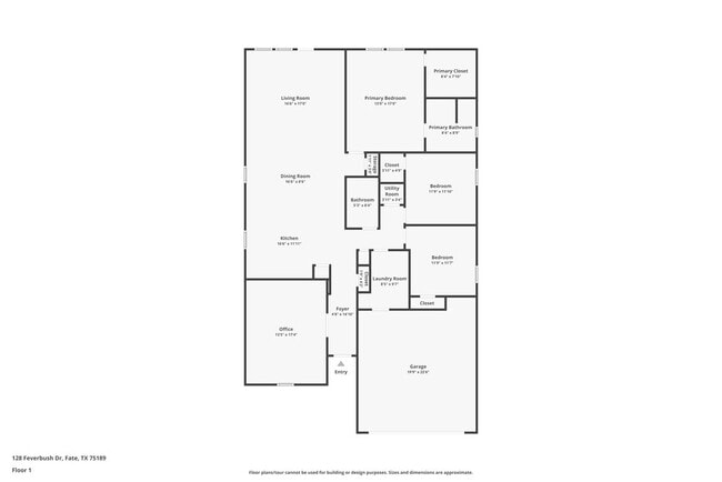 128 Feverbush Dr in Fate, TX - Foto de edificio - Building Photo