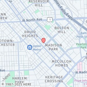 property at 1618 McCulloh St