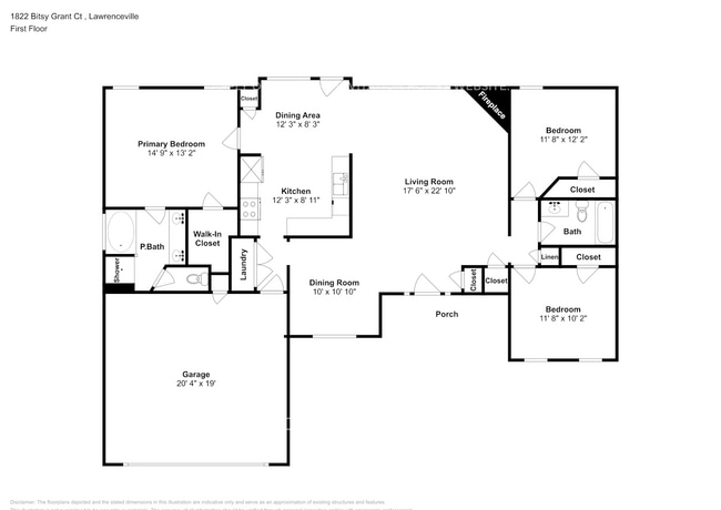 1822 Bitsy Grant Ct NW in Lawrenceville, GA - Building Photo - Building Photo