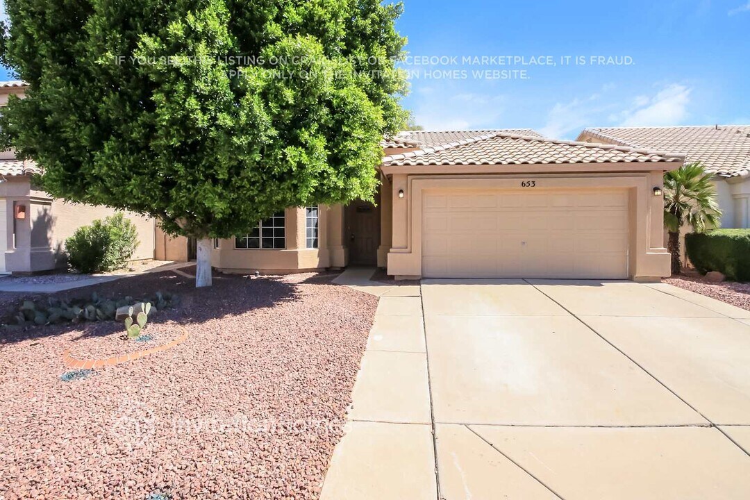 653 N El Dorado Dr in Gilbert, AZ - Building Photo