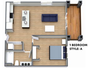 Lake District Flats in Ludington, MI - Building Photo - Interior Photo