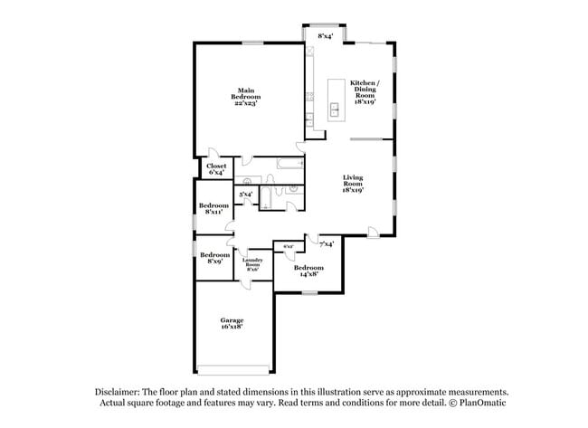 6418 W Magnolia St in Phoenix, AZ - Foto de edificio - Building Photo