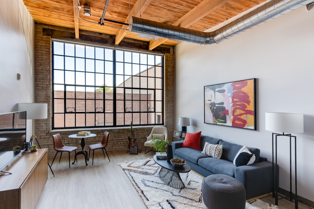 Box Board Lofts in Grand Rapids, MI - Foto de edificio