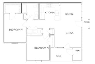 Brunswick Place in Whiteville, NC - Building Photo - Floor Plan