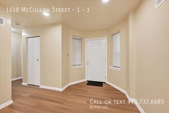 1618 McCulloh St in Baltimore, MD - Building Photo - Building Photo