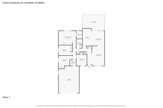 2156 Cormorant Dr in Fairfield, CA - Foto de edificio - Building Photo