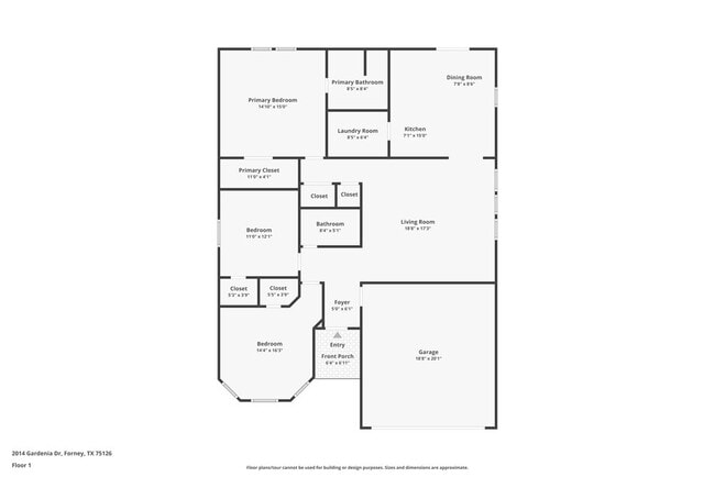 2014 Gardenia Dr in Forney, TX - Building Photo - Building Photo