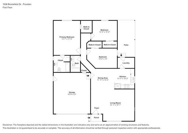 1036 Bromefield Dr in Fountain, CO - Building Photo - Building Photo