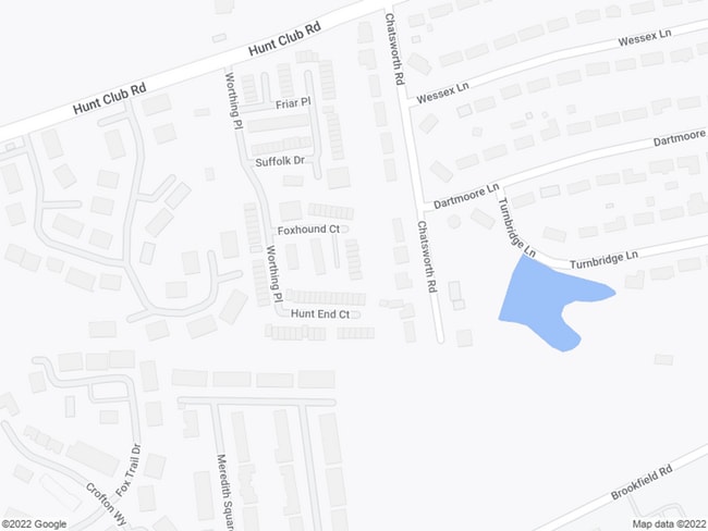 property at 7602 Hunt Club Rd