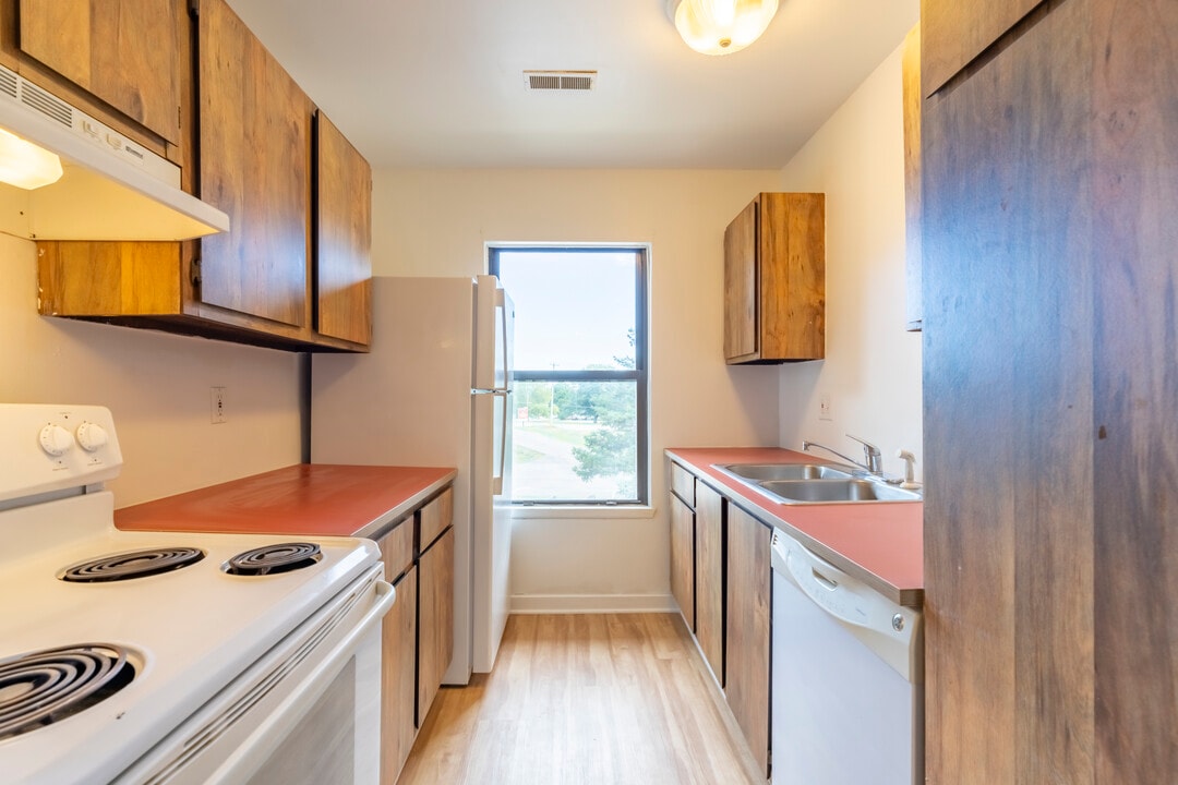 Knob Pines Apartments in Charlotte, MI - Building Photo