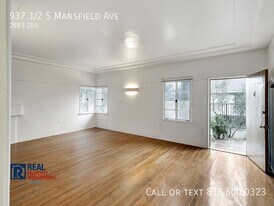 937 1/2 S Mansfield Ave in Los Angeles, CA - Building Photo