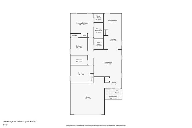 4049 Mossy Bank Rd in Indianapolis, IN - Foto de edificio - Building Photo