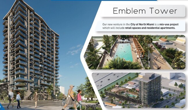 Emblem Tower in North Miami, FL - Building Photo - Building Photo