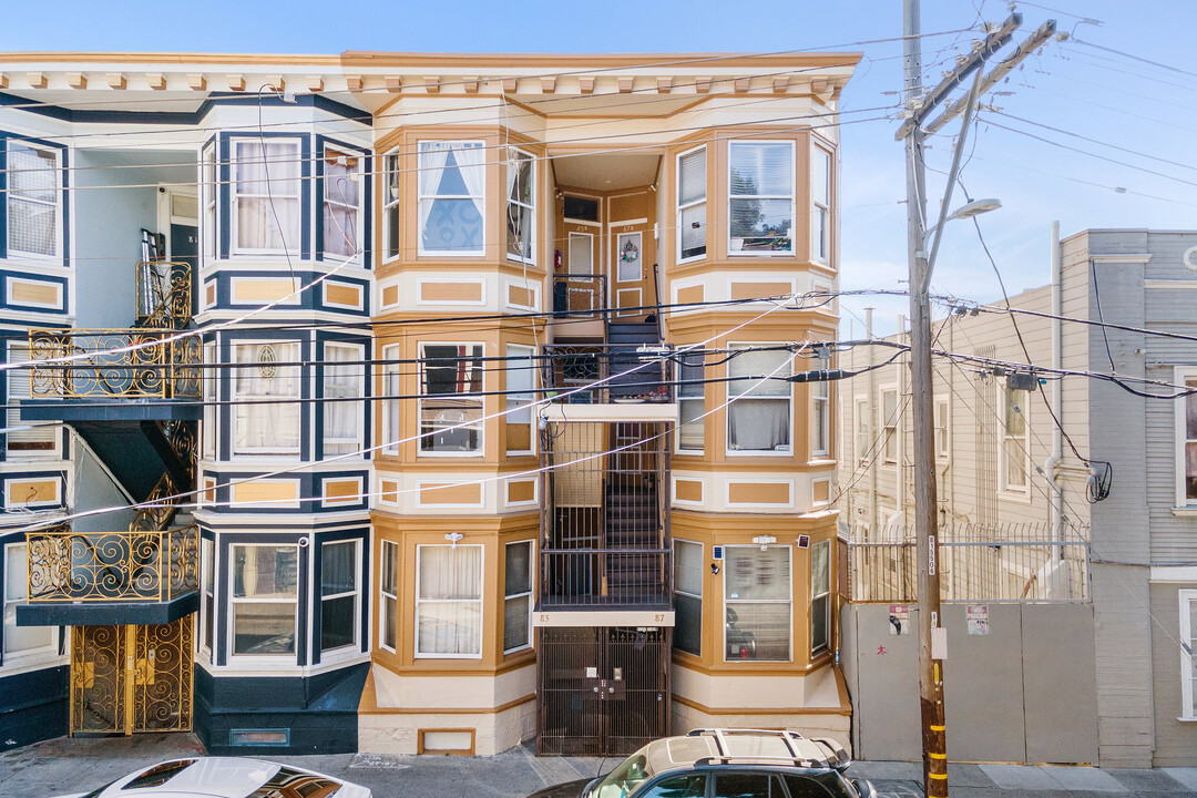 85 Woodward St in San Francisco, CA - Building Photo