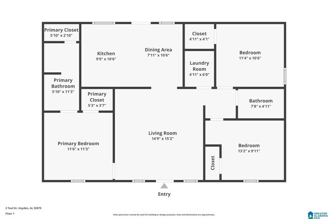 2 Teal Dr in Hayden, AL - Building Photo - Building Photo