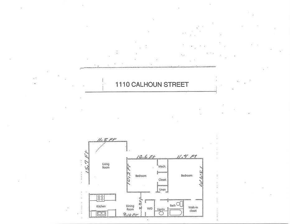 1110 Calhoun St in Radford, VA - Building Photo