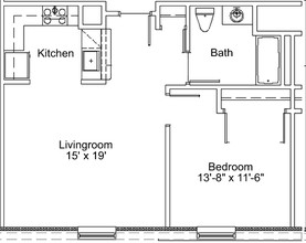 Ferry Manor in Camden, NJ - Foto de edificio - Floor Plan