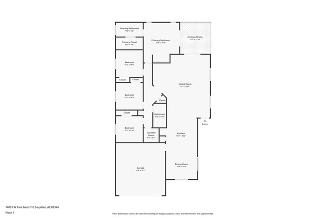 14051 W Two Guns Trail in Surprise, AZ - Building Photo - Building Photo