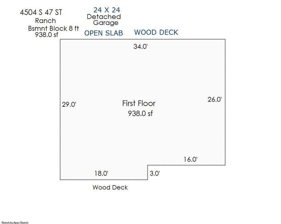 4504 S 47th St in Omaha, NE - Building Photo