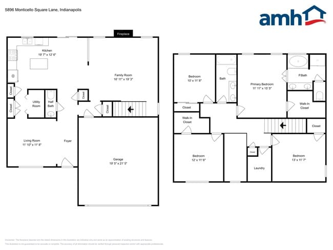 5896 Monticello Square Ln in Indianapolis, IN - Building Photo - Building Photo