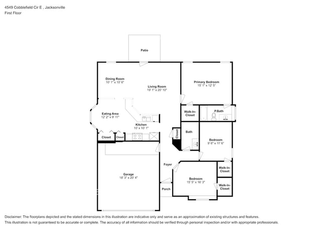 4549 Cobblefield Cir E in Jacksonville, FL - Building Photo - Building Photo