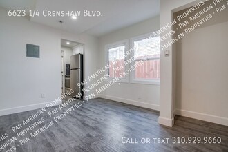 6623 Crenshaw Blvd in Los Angeles, CA - Building Photo - Building Photo