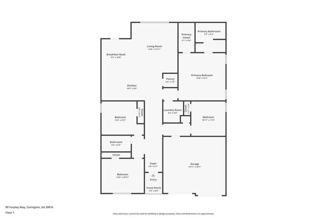 90 Tarpley Way in Covington, GA - Foto de edificio - Building Photo