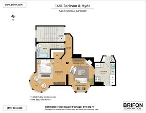 1461 Hyde St in San Francisco, CA - Foto de edificio - Building Photo