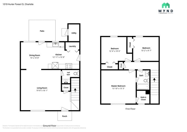 1219 Hunter Forest Ct in Charlotte, NC - Foto de edificio - Building Photo