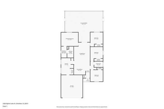 1209 Alpine Lake Dr in Brandon, FL - Foto de edificio - Building Photo