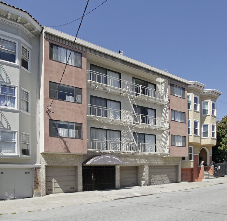 1884 Greenwich St in San Francisco, CA - Building Photo